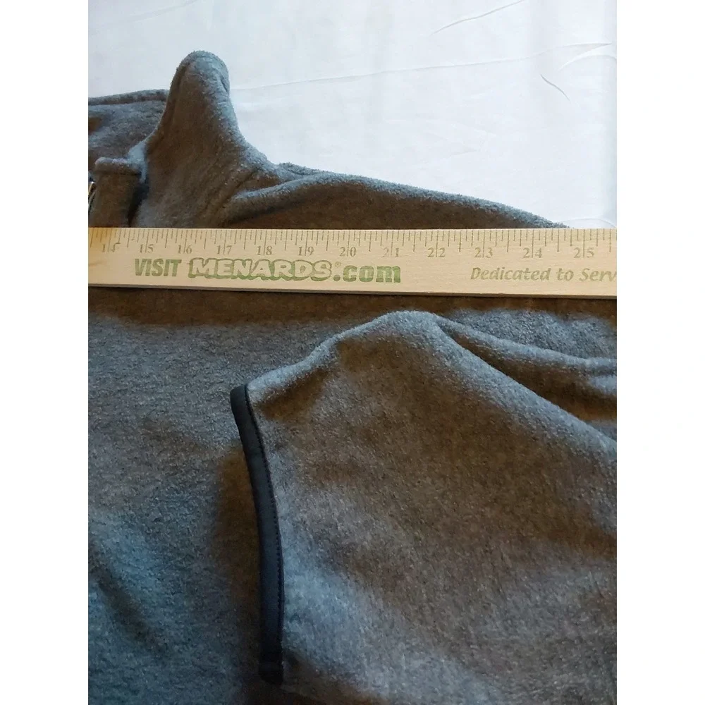 Outdoor Outfitters Men's 4XB Fleece Jacket Gray/Charcoal‎ Full Zip